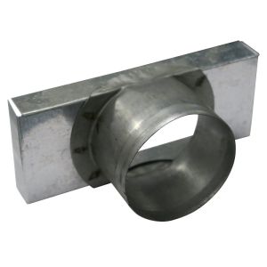 Einddeksel met stuts | 220 x 80 mm | diameter 80 mm