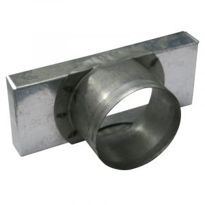 Einddeksel met stuts | 170 x 70 mm | diameter 80mm