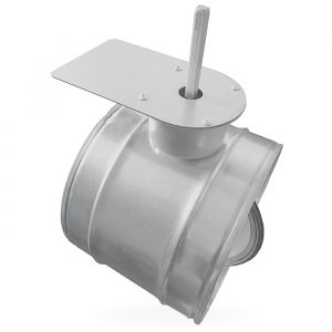Regelklep motorstoel montage servomotor | diameter 315 mm
