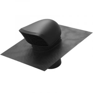 [Tweedekans] Renson design Flex dakdoorvoer 150/160mm - loodvrije flexibele slab - zwart