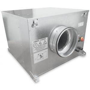 S&P CAB-200 ECOWATT energiezuinige EC boxventilator 1090 m3/h - geluidgedempt - aansluiting 200mm