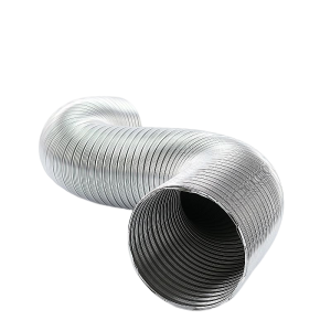 Semi-flexibele slang | aluminium | diameter 125 mm | lengte 2 meter