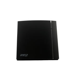 Design badkamerventilator Soler & Palau Silent (100CZ) - Ø 100mm - STANDAARD - Mat zwart