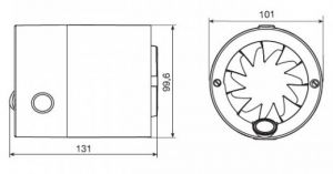 Soler & Palau Inschuif-buisventilator SILENTUBE - Ø 100mm