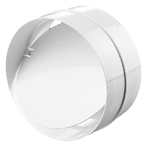 Kunststof terugslagklep | diameter 100 mm | vlinderklep