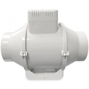 Blauberg TURBO-E-100T Buisventilator MET NALOOPTIMER - 187 m3/h - aansluiting 100mm