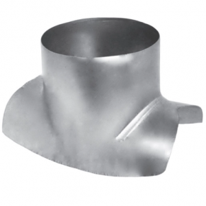 Zadelstuk | diameter 400/450 mm | aftakking 90° diameter 150 mm